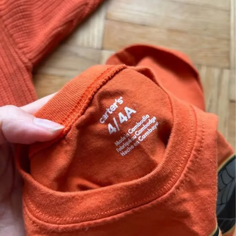 3T/ 4T Halloween Toddler Sweater & Tee